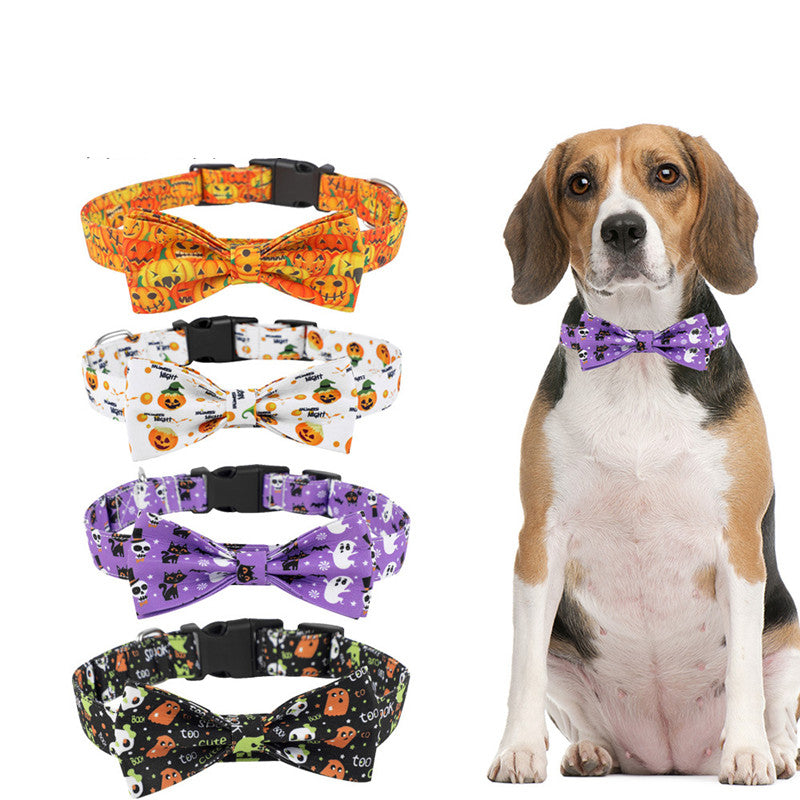 Halloween dog collar